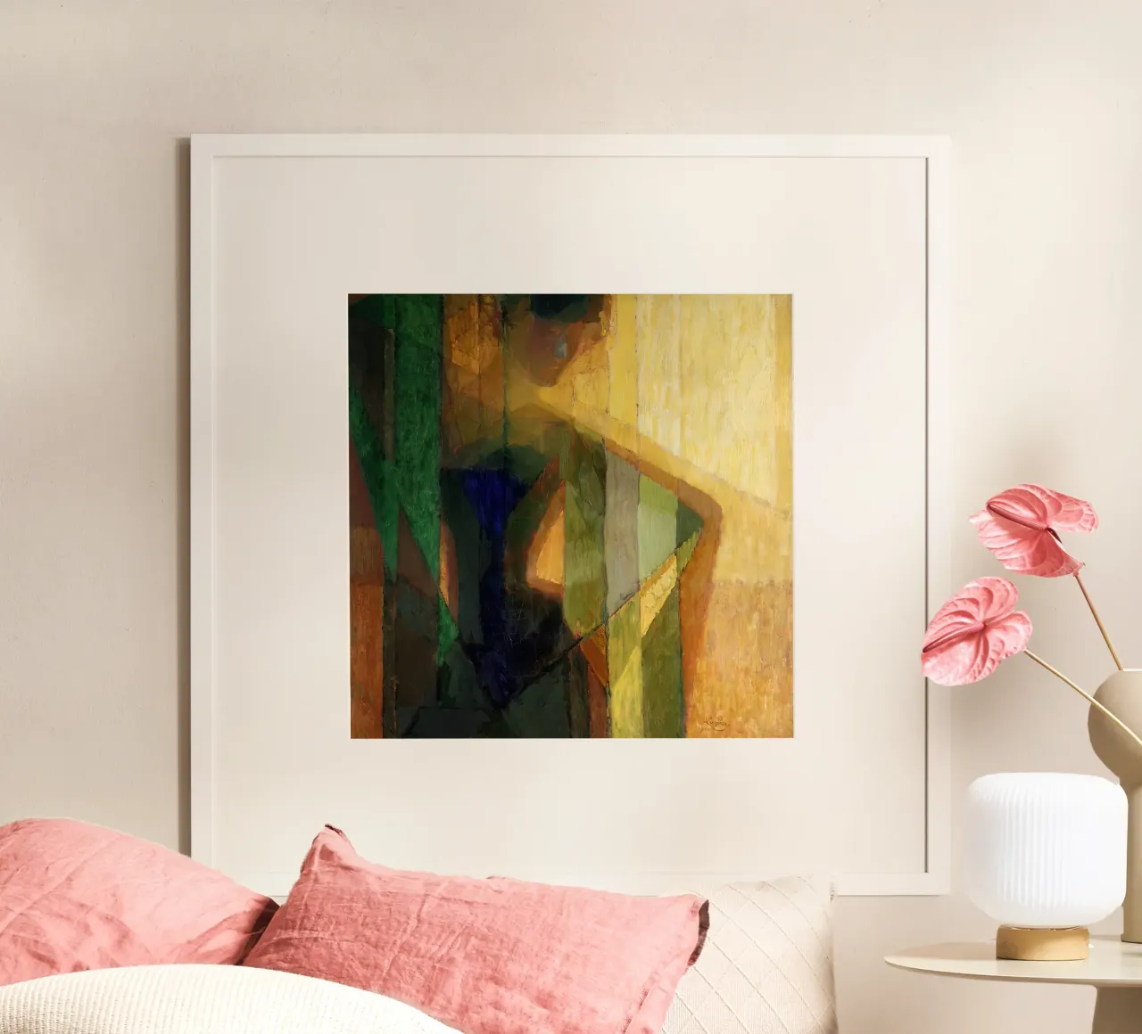 Piani per colore, 1910 poster da martina