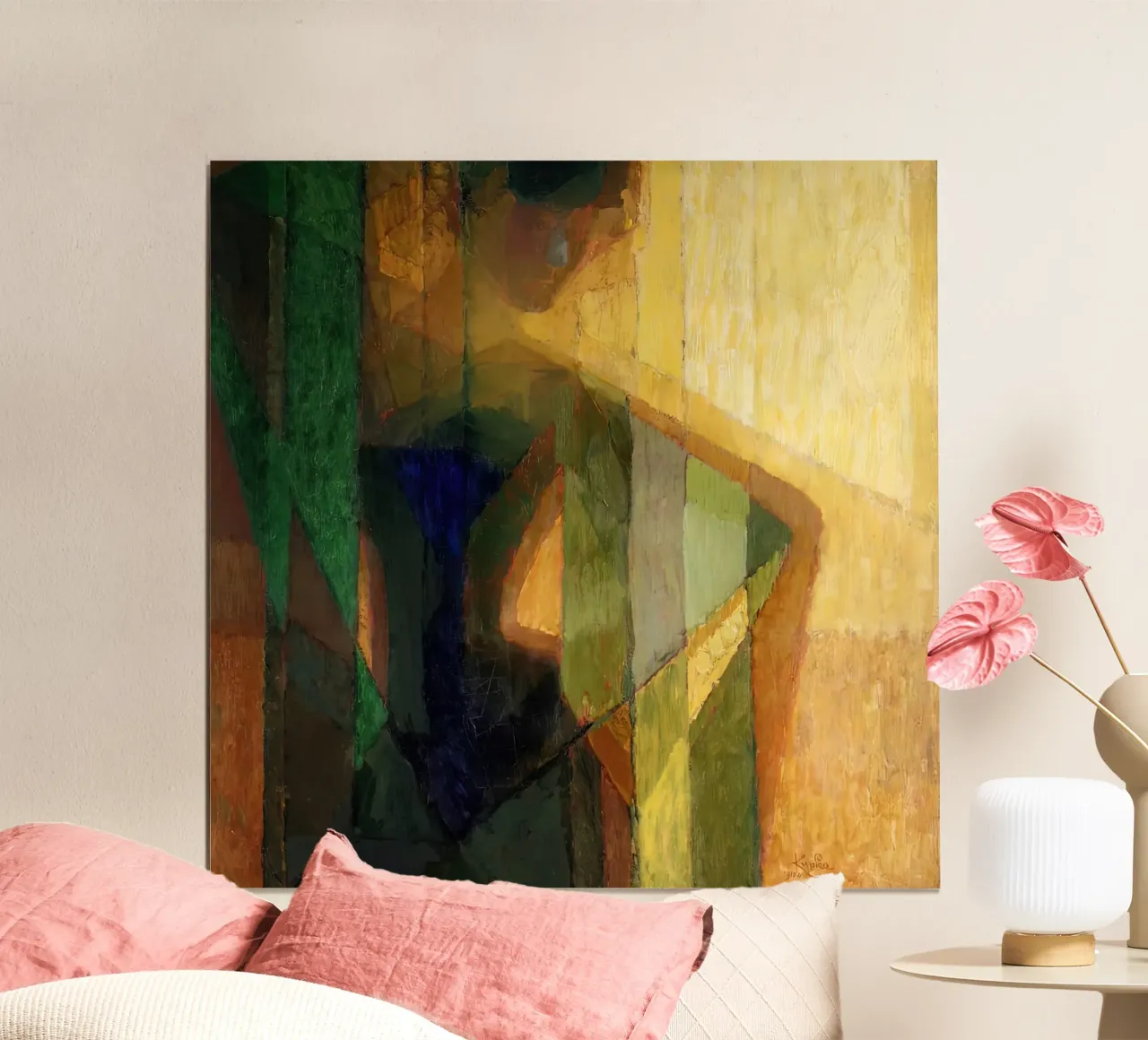 Piani per colore, 1910 poster da martina