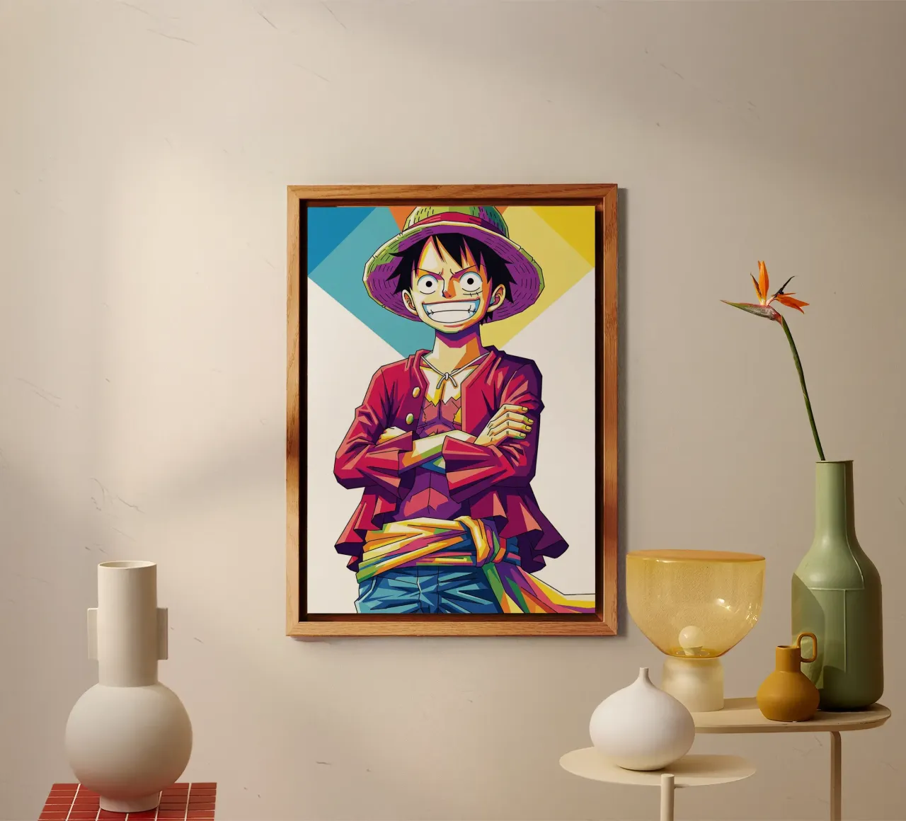 One Piece - Monkey D Luffy art (12) pannello forex da Hantamrata