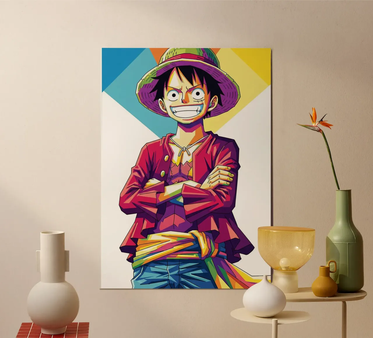One Piece - Monkey D Luffy art (12) pannello forex da Hantamrata
