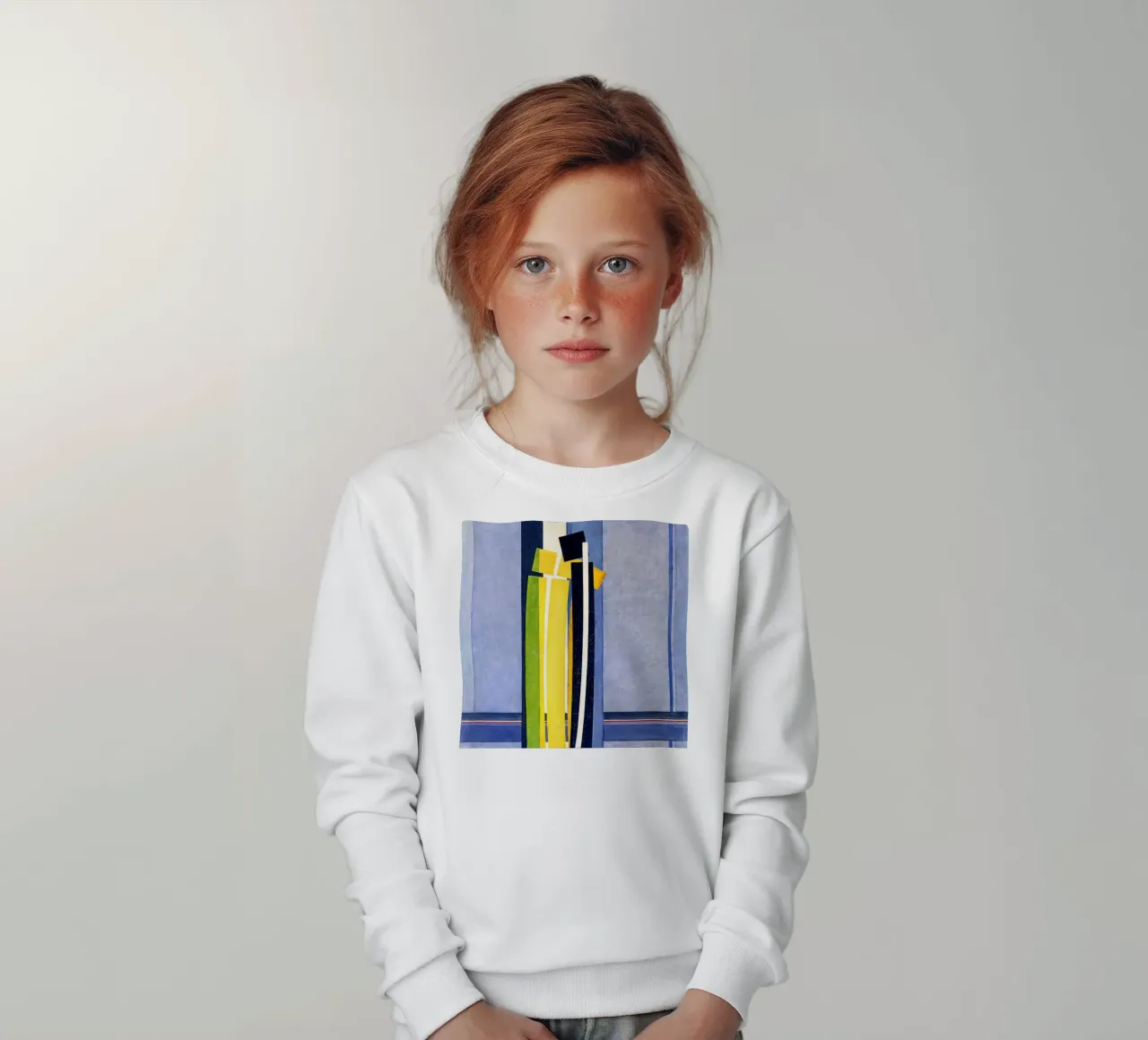 Curved plans, 1926-1930 kids sweatshirt by martina