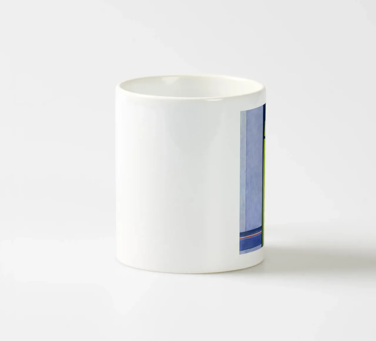 Curved plans, 1926-1930 ceramic mug by martina