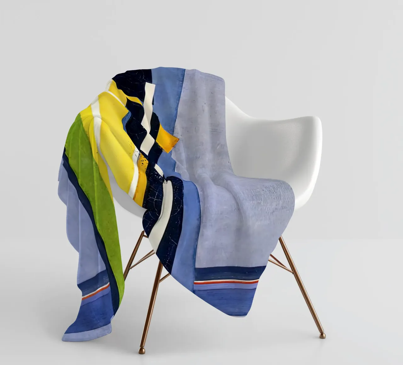 Plans par courbes, 1926-1930 plaid polaire de martina