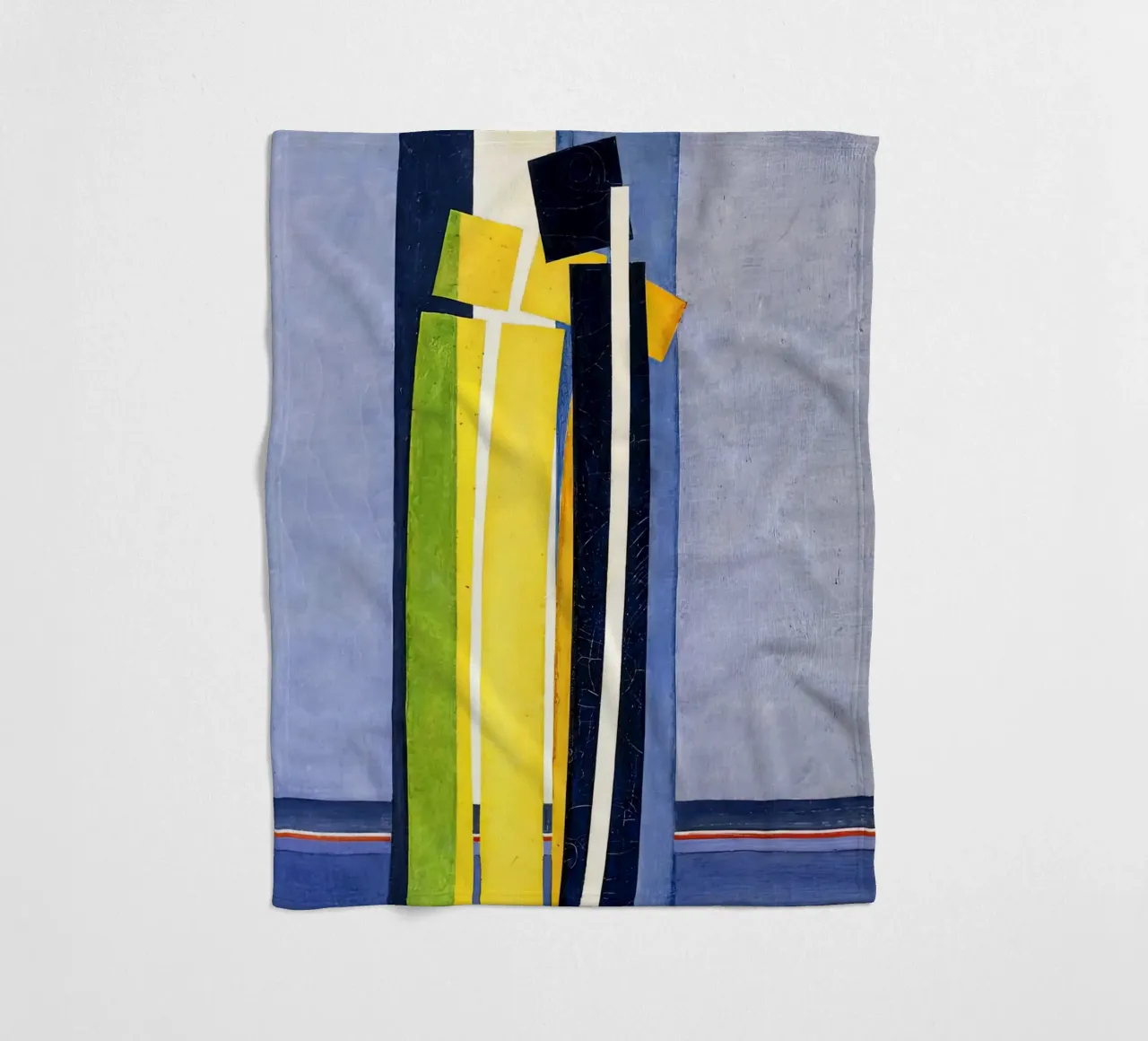 Plans par courbes, 1926-1930 plaid polaire de martina