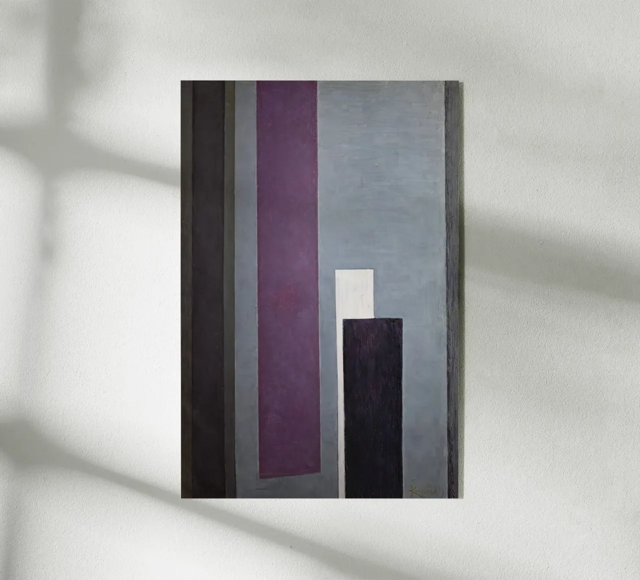 Vertikale Pläne III, 1912-1913 Acryl-Glas von martina