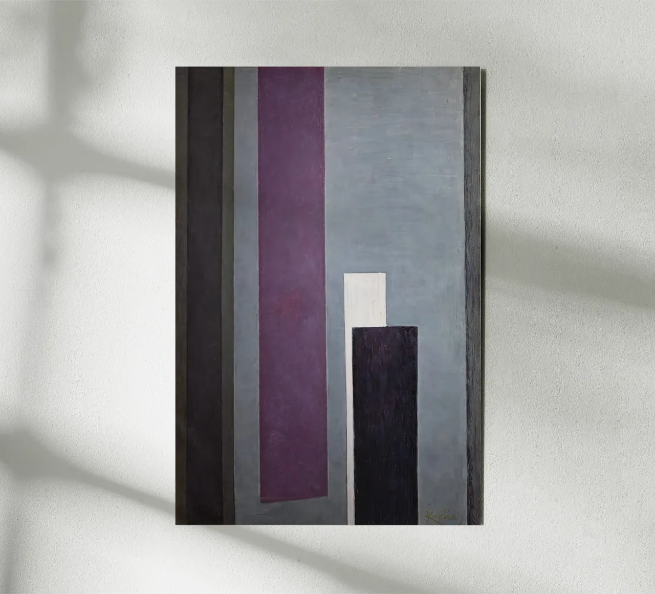 Plans Verticaux III, 1912-1913 alu dibond de martina