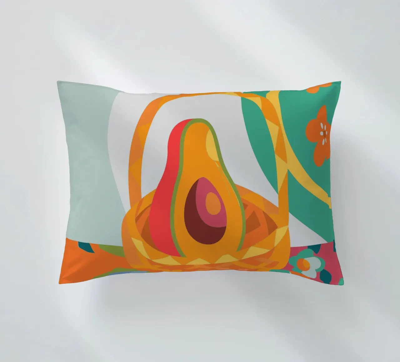 Avocado in un cestino cuscino da HAPPY SHOP