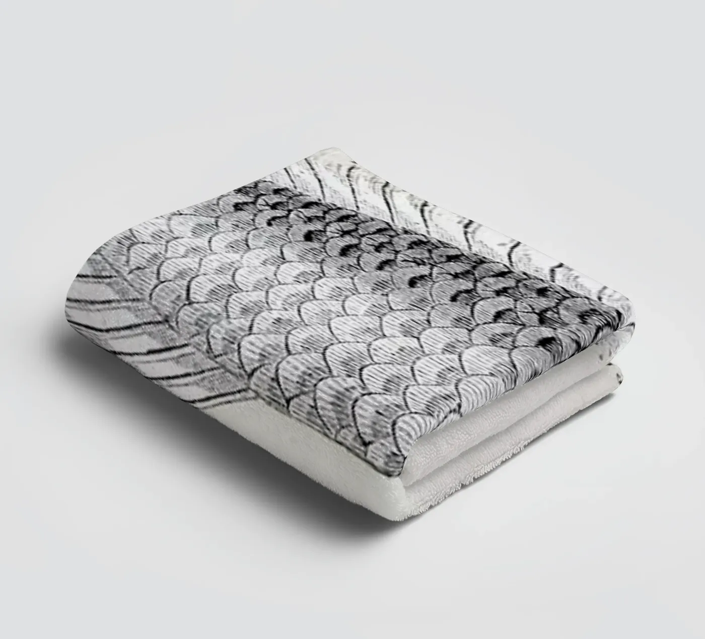 Fish#2 towel by Matteo Morelli