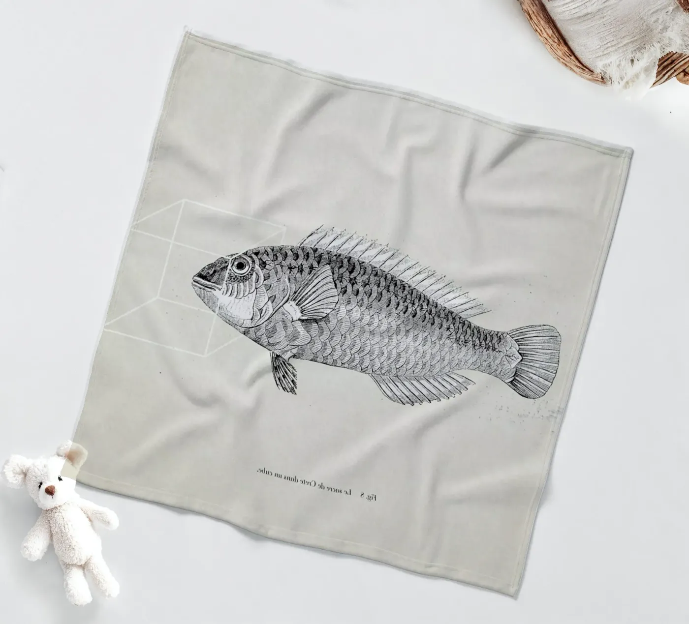 Fish#2 Fleecedecke von Matteo Morelli