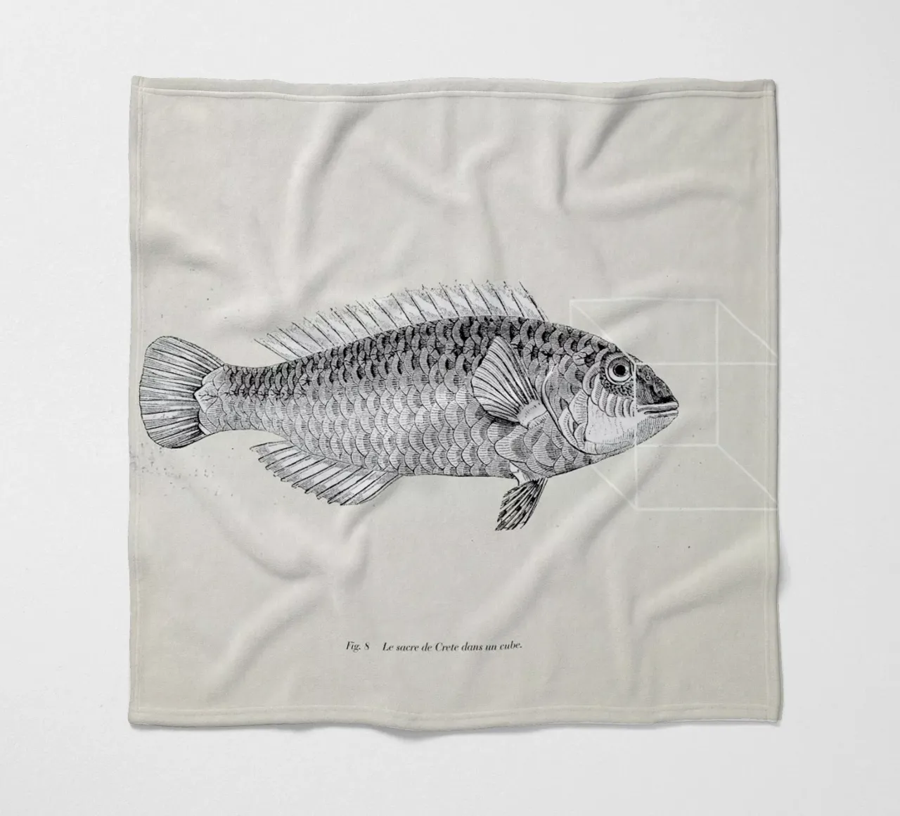 Fish#2 Fleecedecke von Matteo Morelli