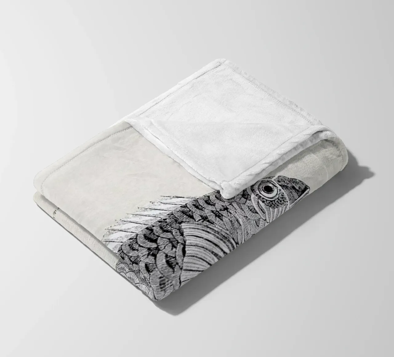 Fish#2 Fleecedecke von Matteo Morelli