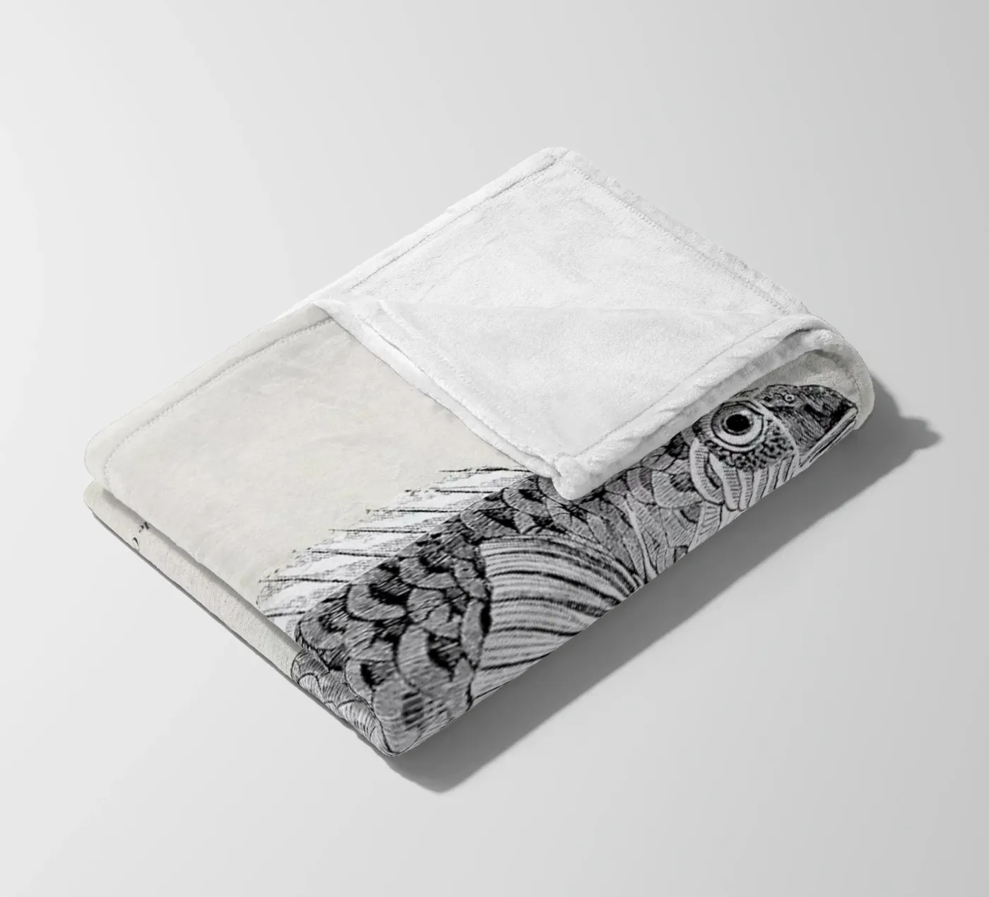 Fish#2 Fleecedecke von Matteo Morelli