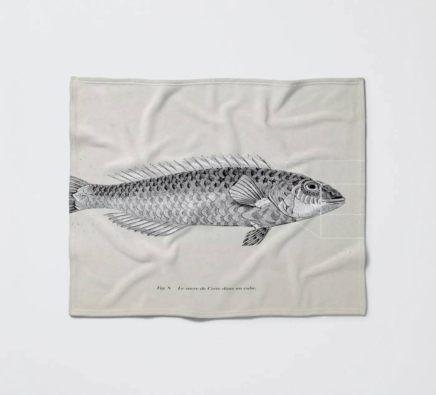 Fish#2 Fleecedecke von Matteo Morelli