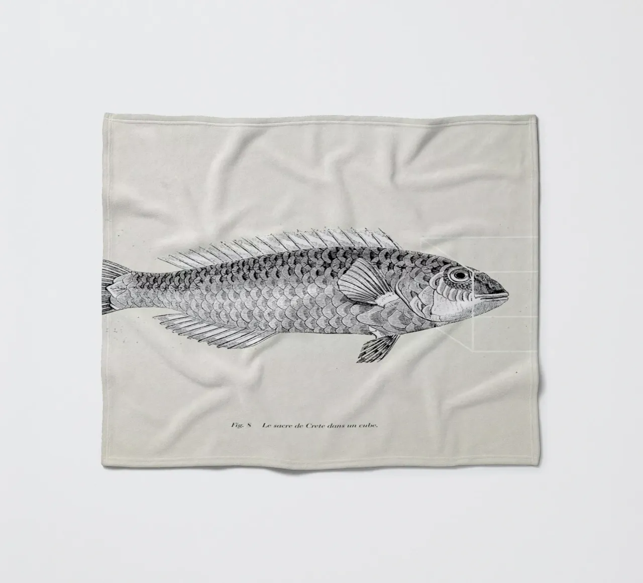 Fish#2 Fleecedecke von Matteo Morelli