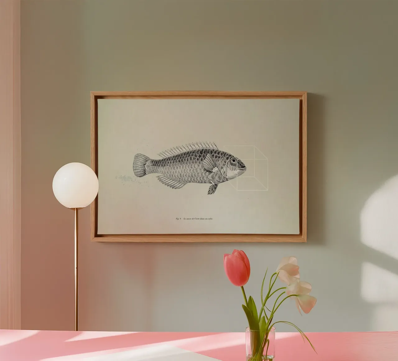 Fish#2 canvas by Matteo Morelli