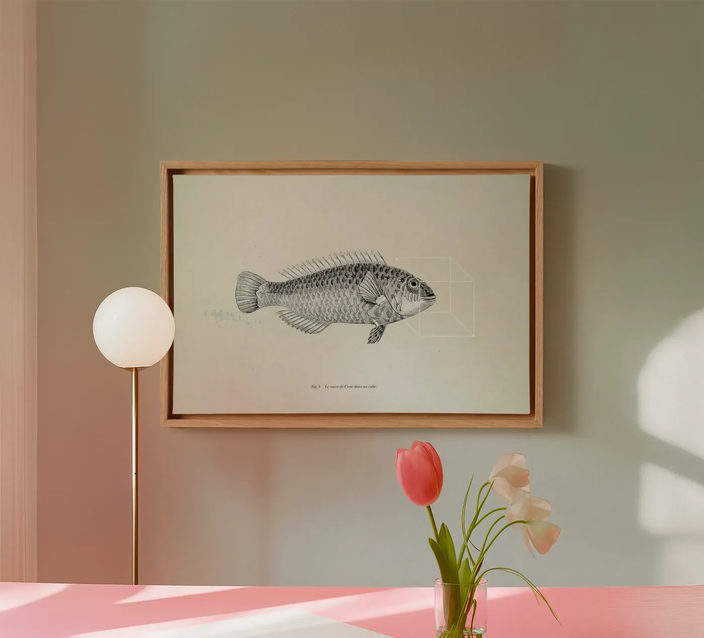 Fish#2 canvas van Matteo Morelli