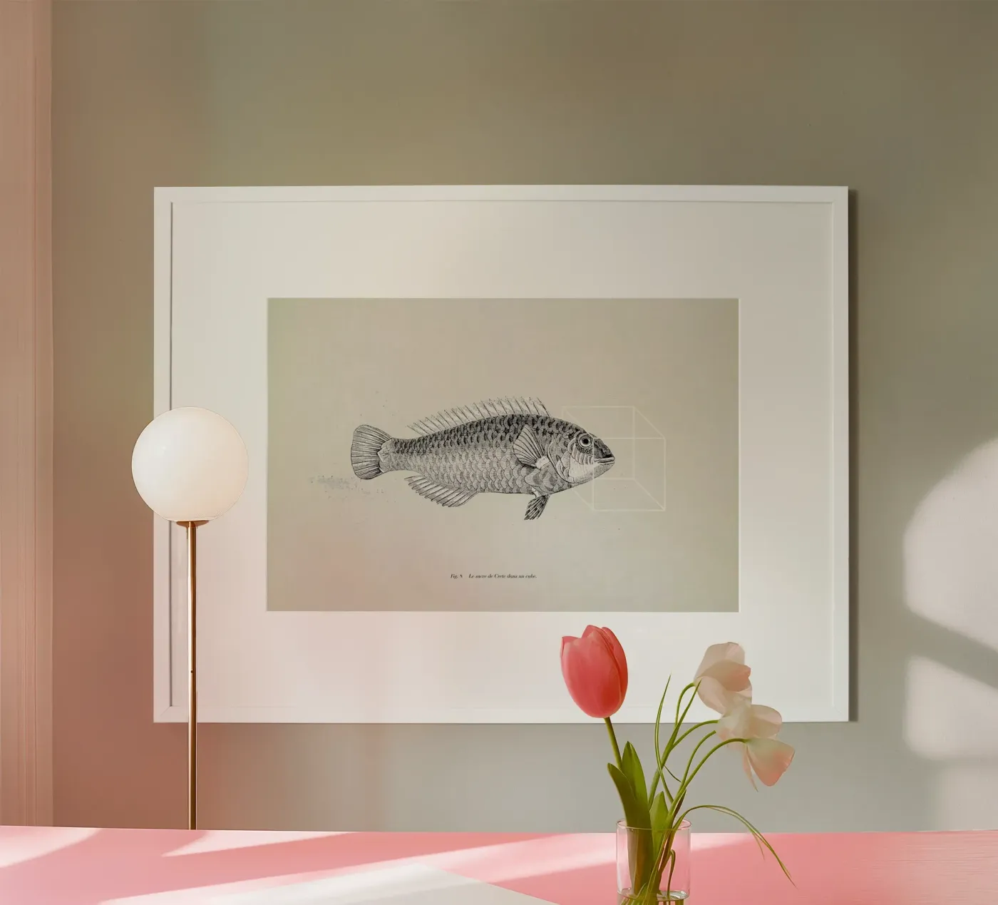 Fish#2 poster van Matteo Morelli