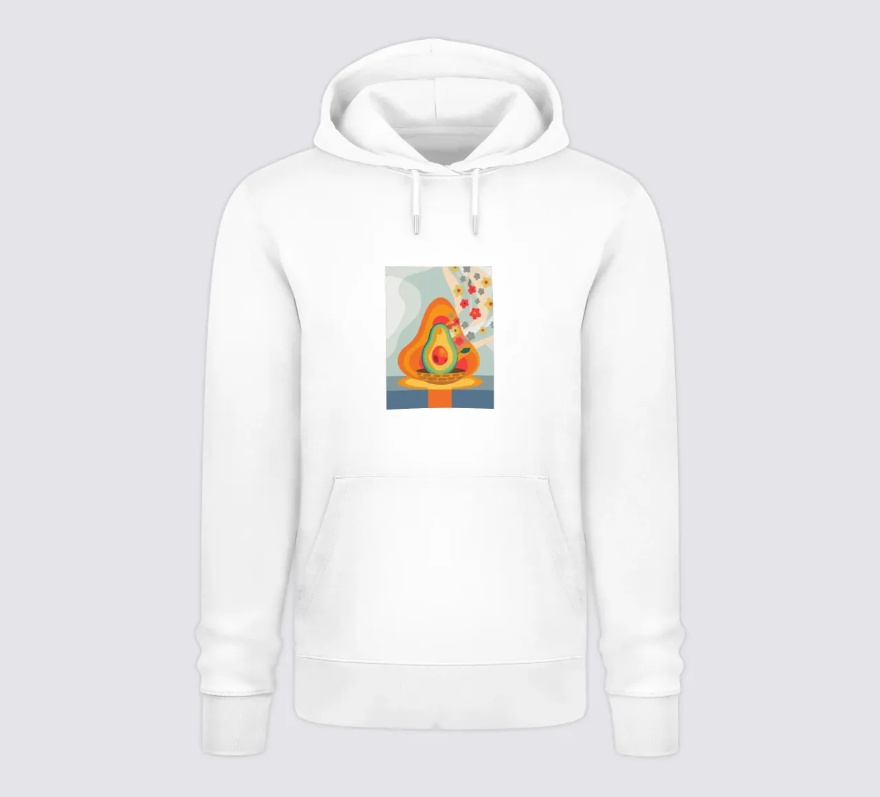 Avocado Frutta felpa con cappuccio da HAPPY SHOP