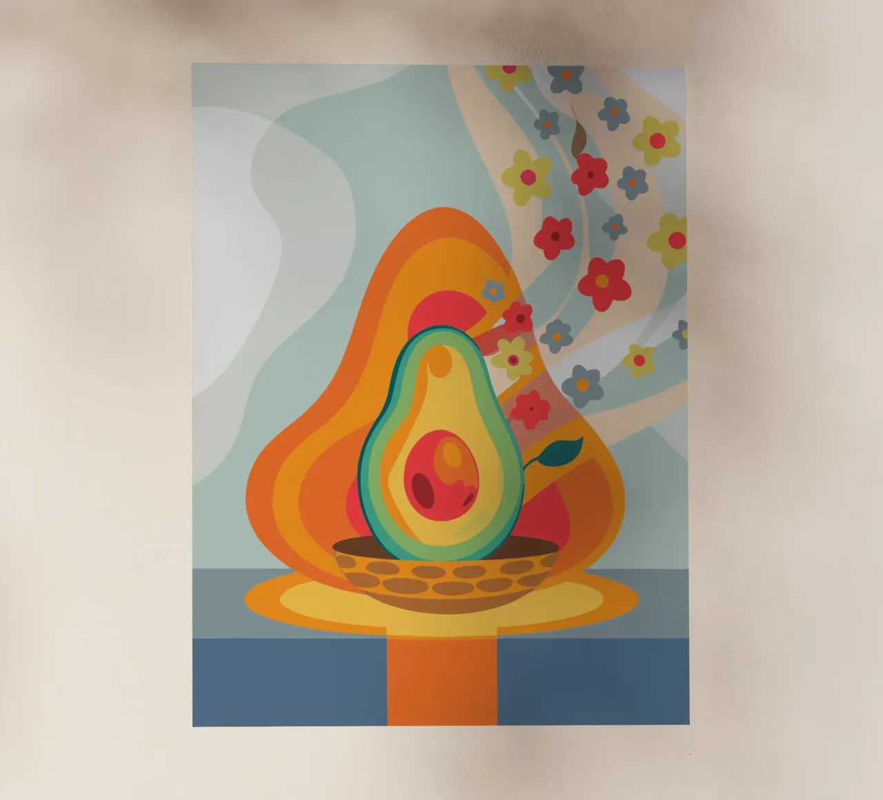 Avocado Frutta pellicola backlit da HAPPY SHOP