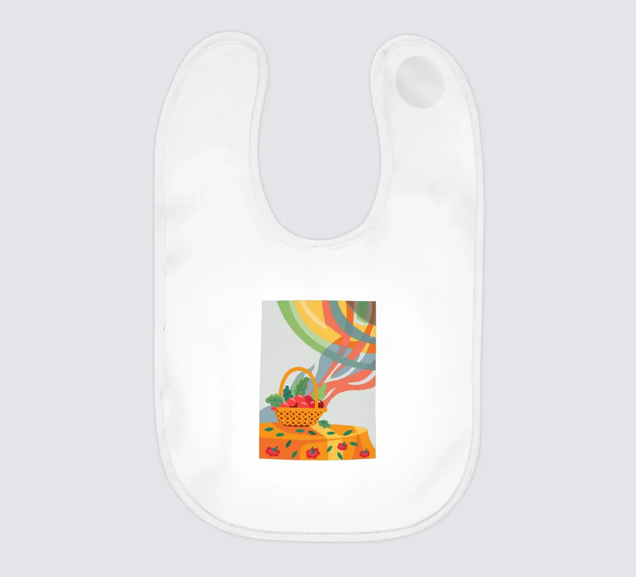 Apple bavaglino da HAPPY SHOP