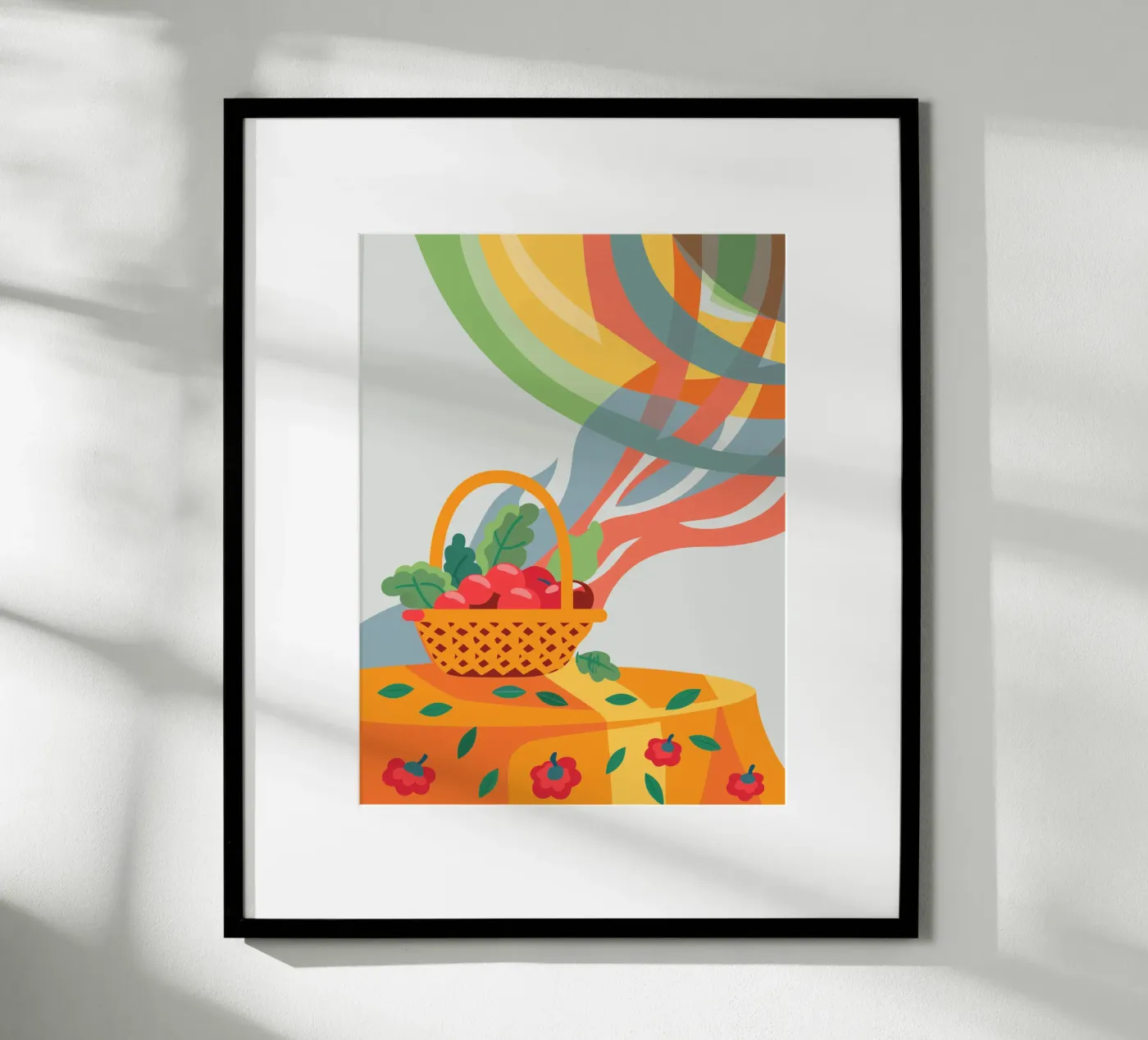 Apfel Poster von HAPPY SHOP