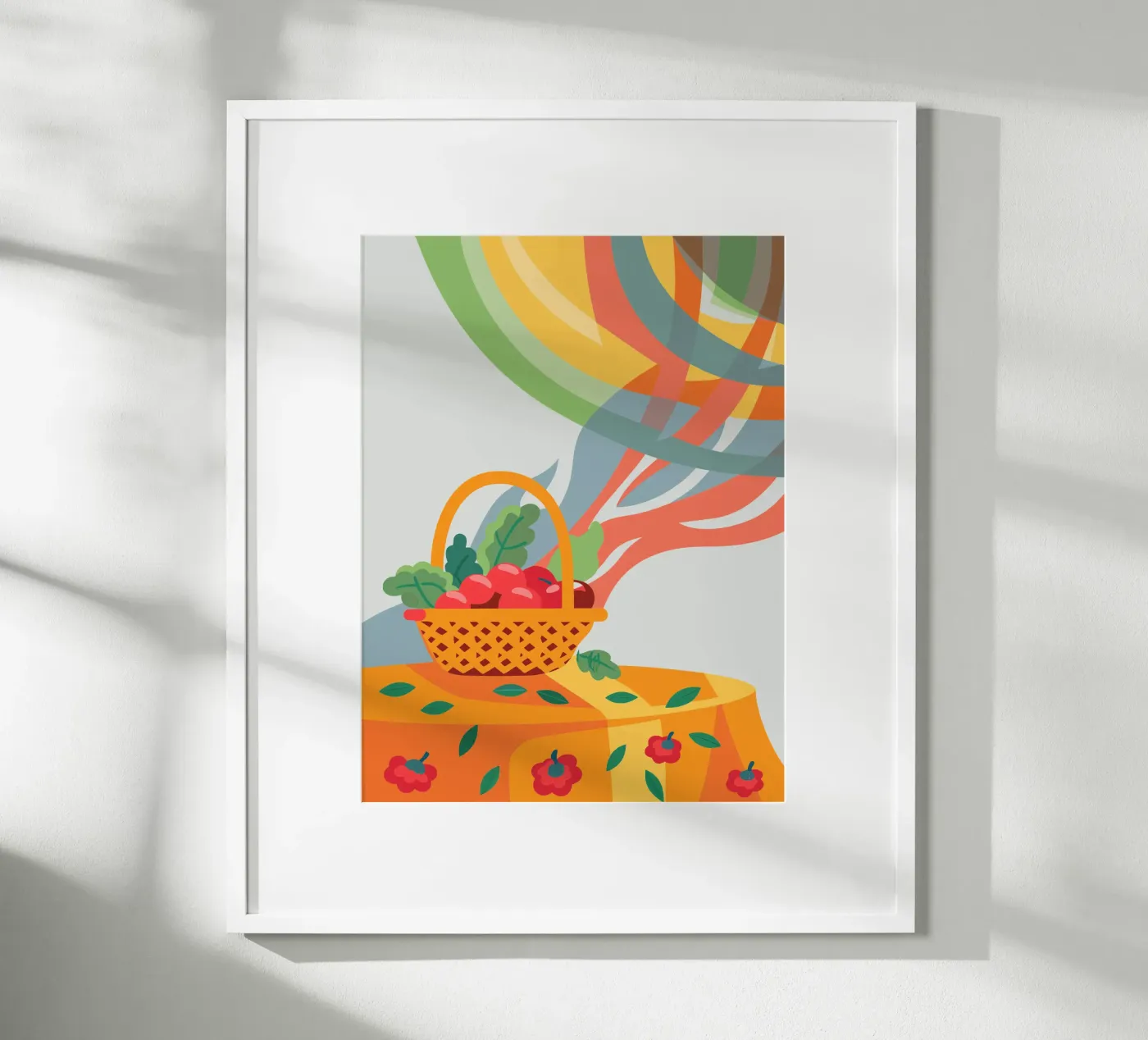Apfel Poster von HAPPY SHOP