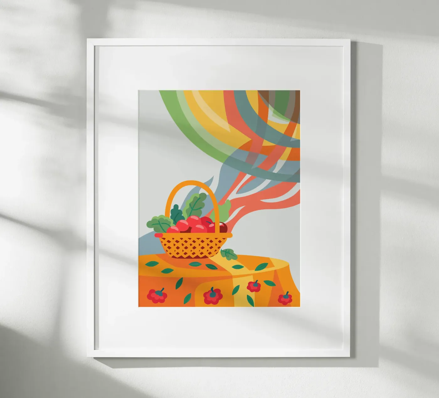 Apfel Poster von HAPPY SHOP