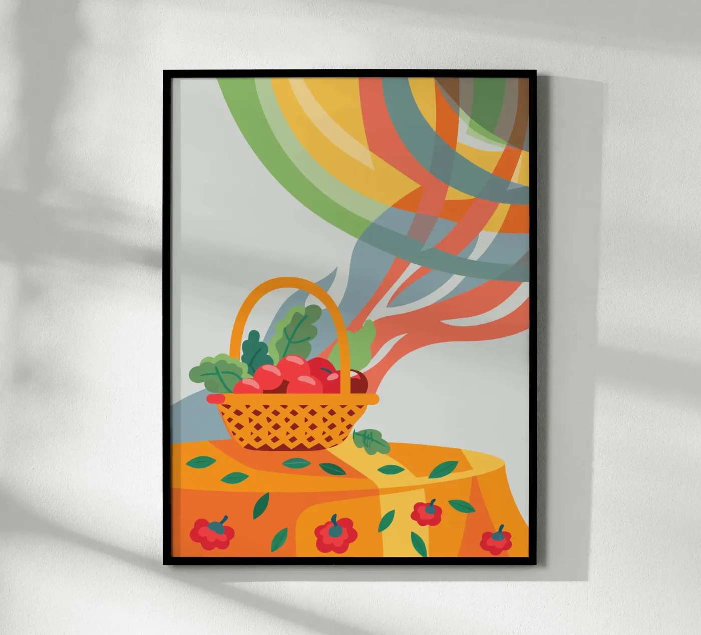 Apfel Poster von HAPPY SHOP