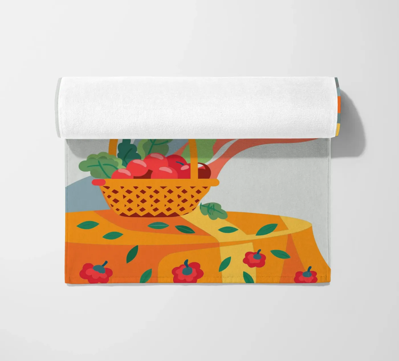 Apfel Strandtuch von HAPPY SHOP