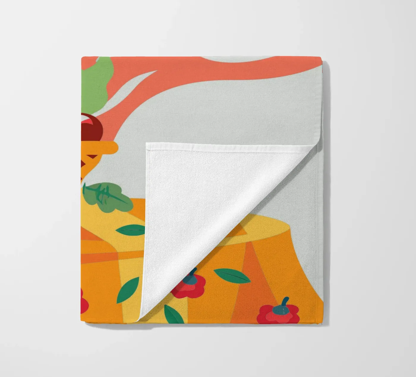 Apfel Strandtuch von HAPPY SHOP