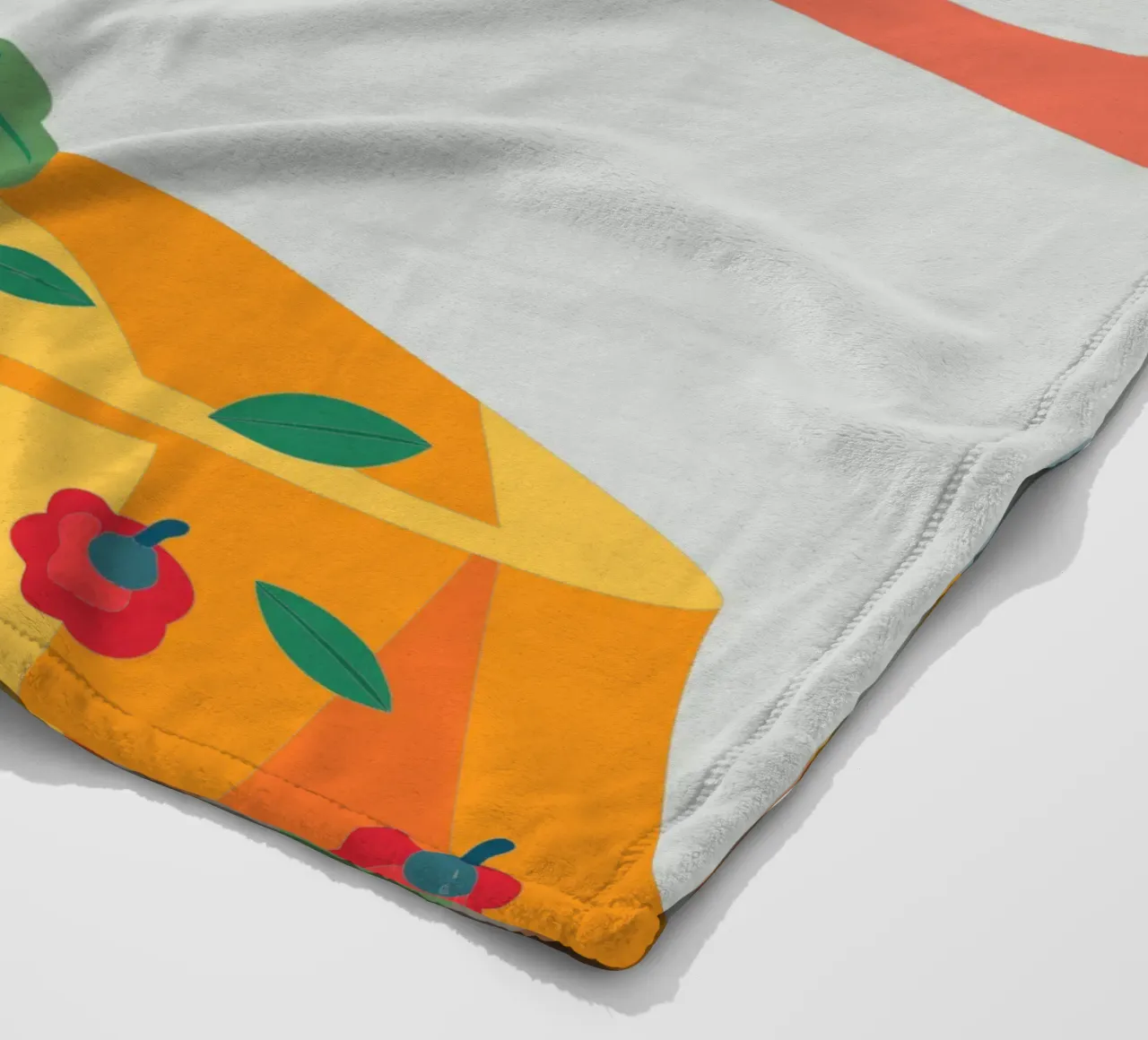 Apfel Fleecedecke von HAPPY SHOP