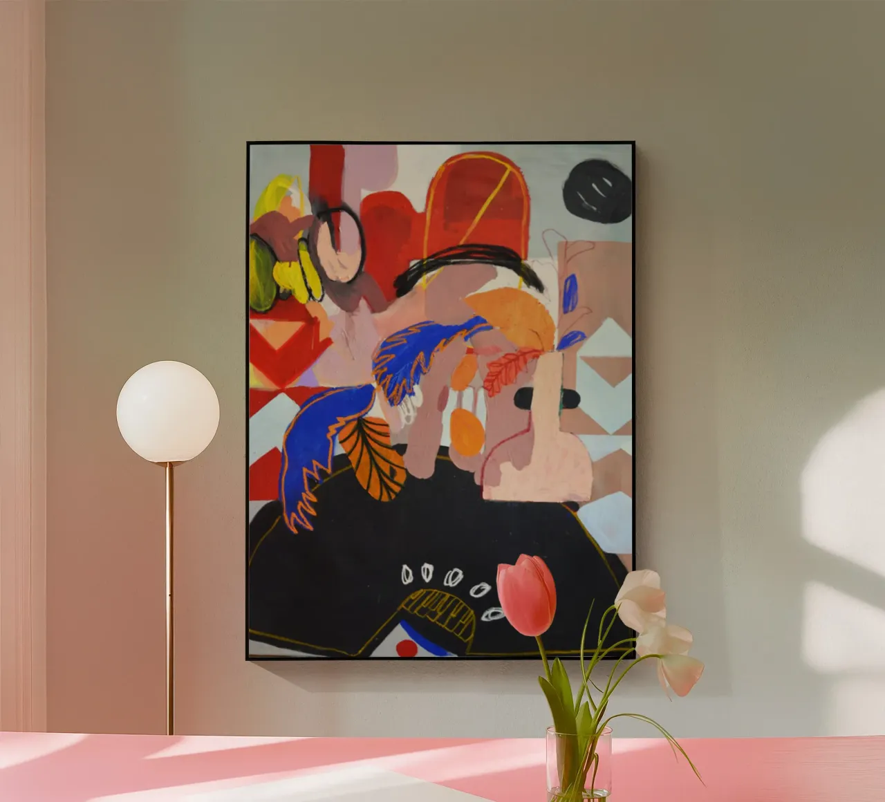 Sam o sebe acrylic glass by Silvaya