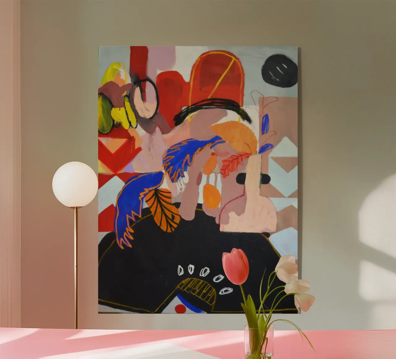 Sam o sebe acrylic glass by Silvaya