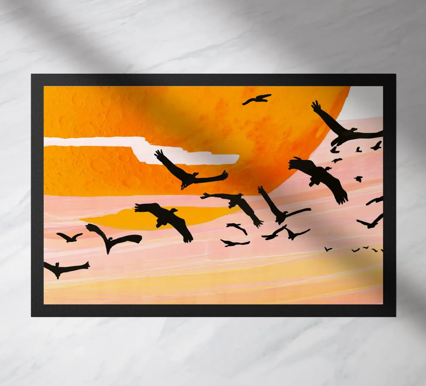 Time Flies doormat by 83oranges.com