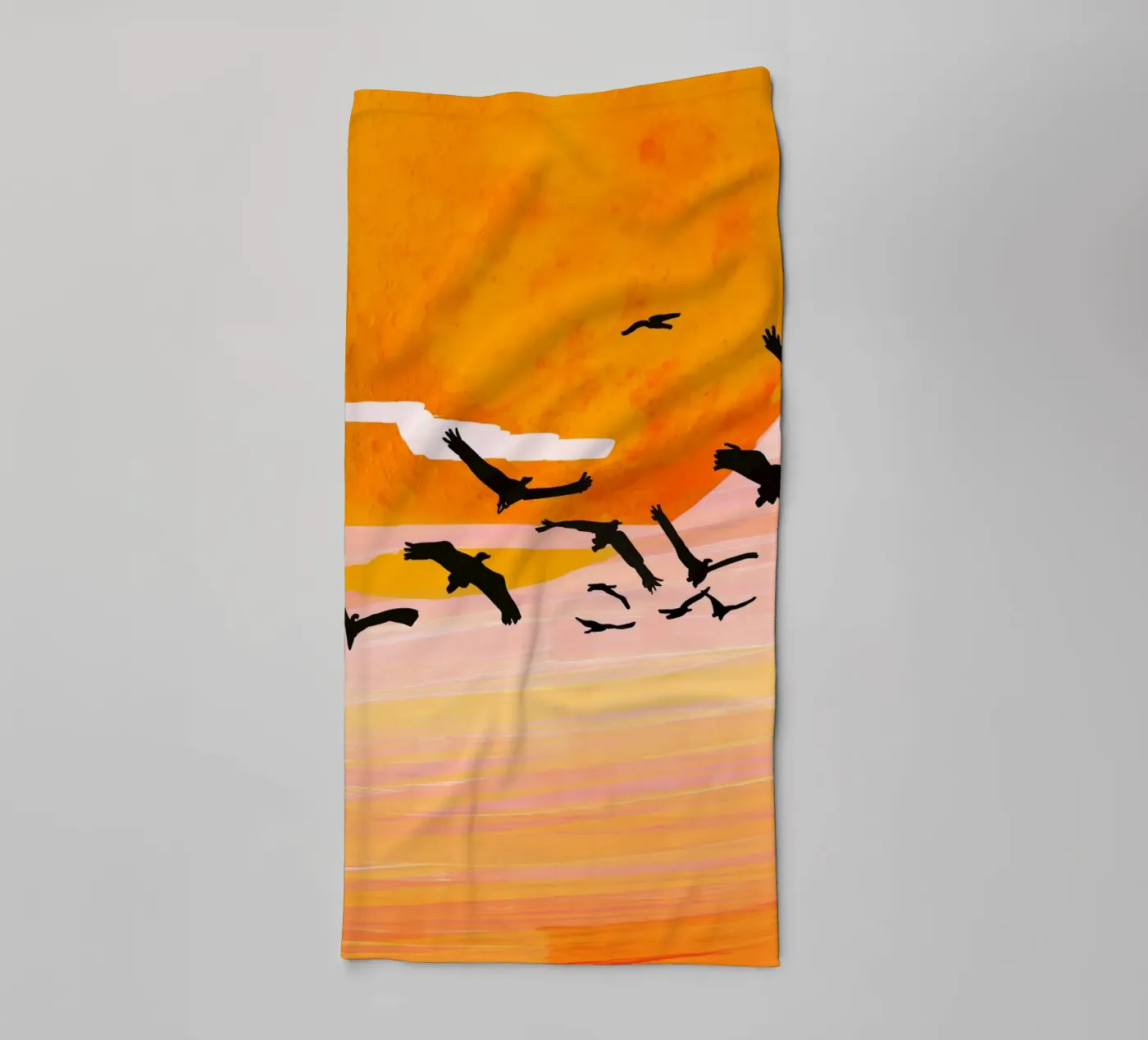 Time Flies towel by 83oranges.com