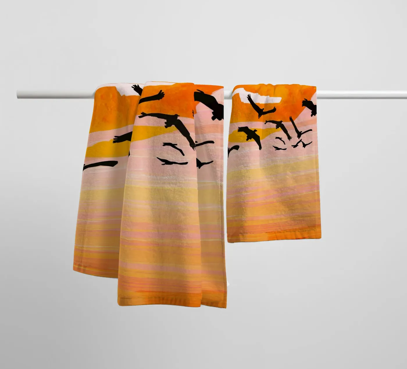 Time Flies towel by 83oranges.com