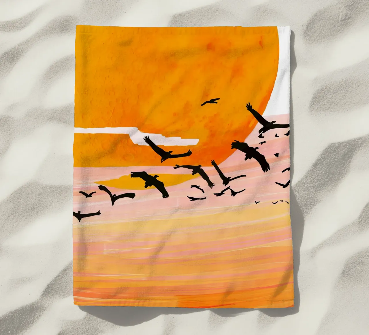 Il tempo vola telo mare da 83oranges
