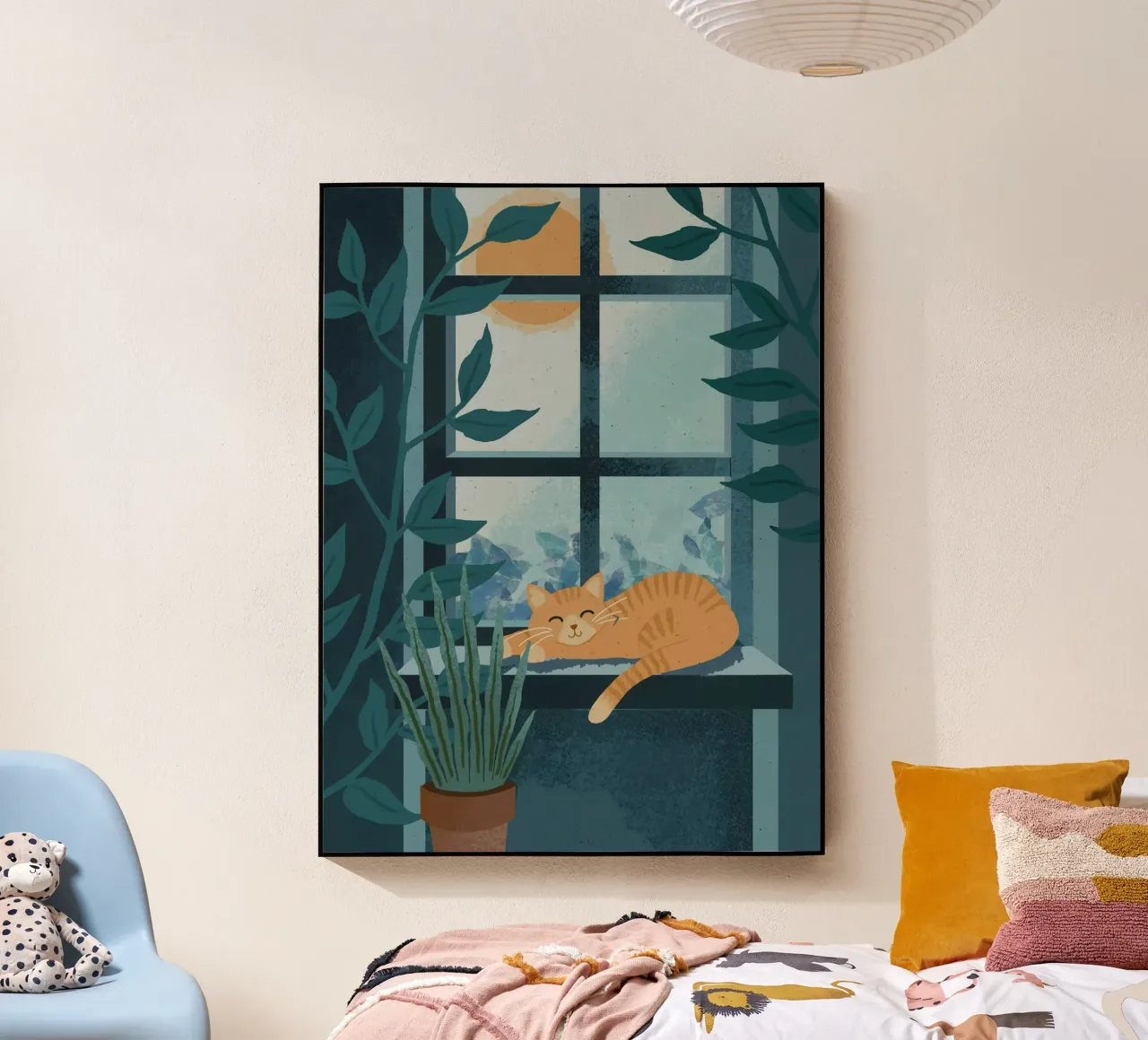 Cat on Window plexiglass da cafelab