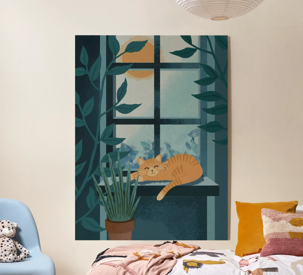 Cat on Window plexiglass da cafelab