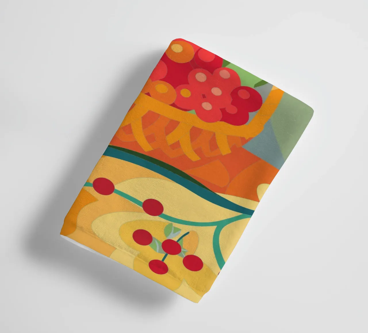 Uva rossa nel cesto asciugamano da bagno da HAPPY SHOP