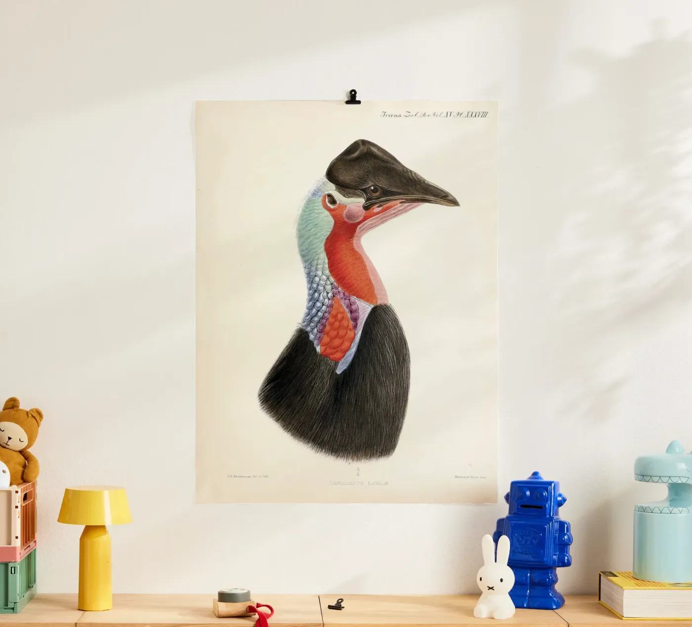 Fierce Beast #1 poster da vintagebotanics