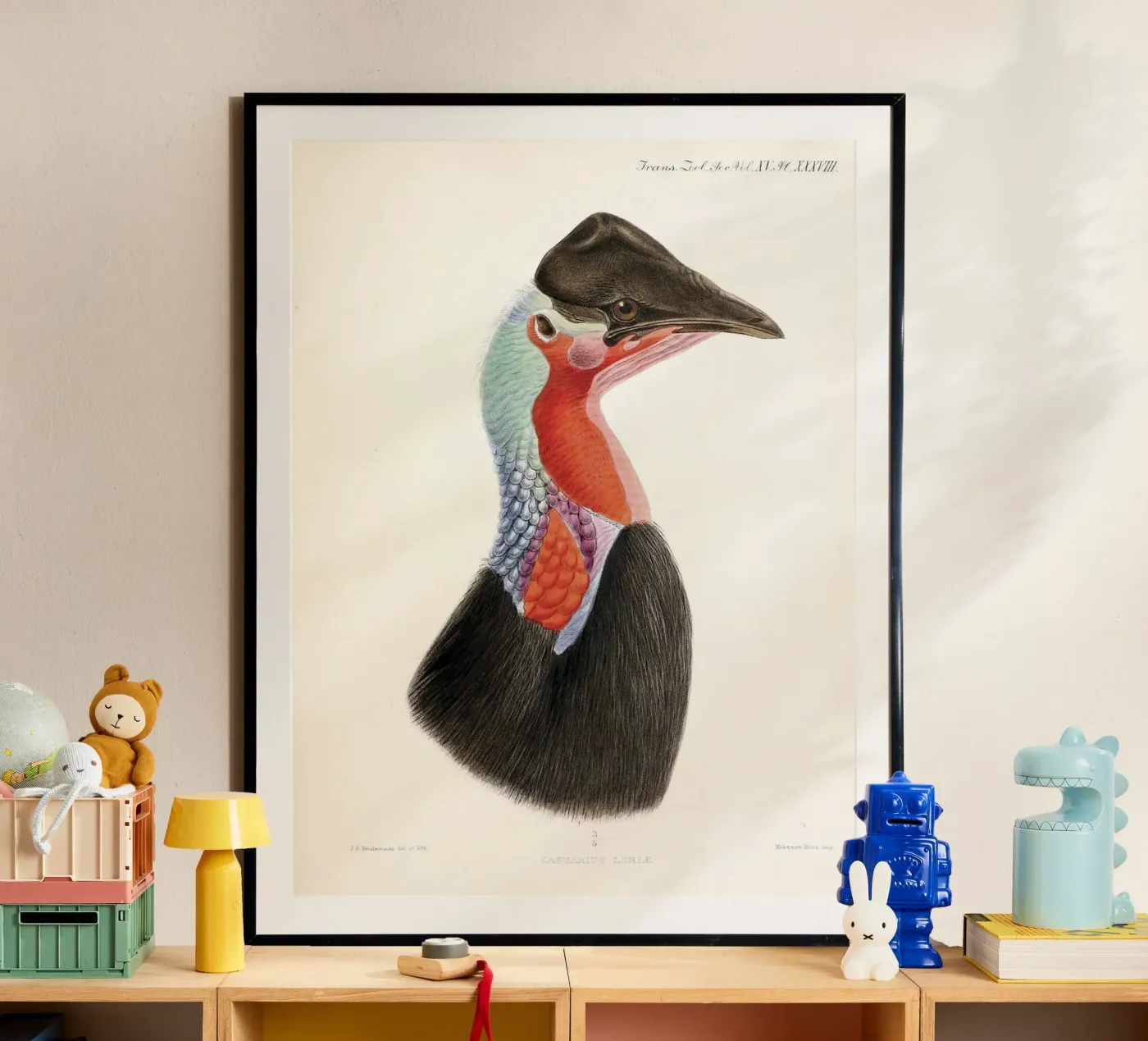 Fierce Beast #1 poster da vintagebotanics