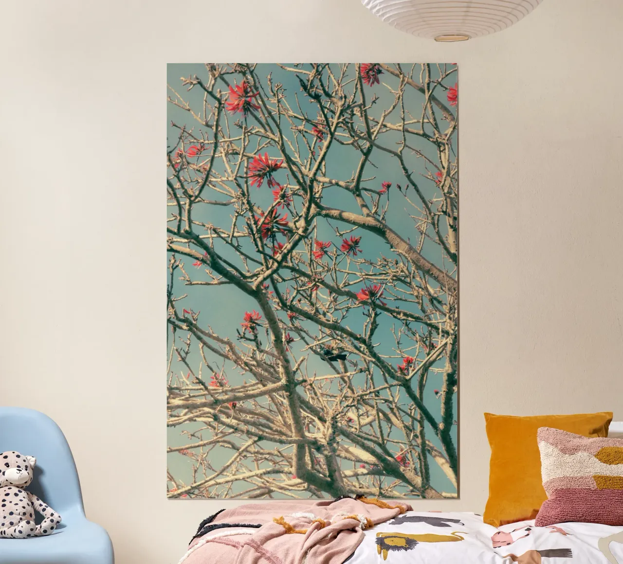 Vintage Wild poster con telaio in alluminio da StillVibe Home