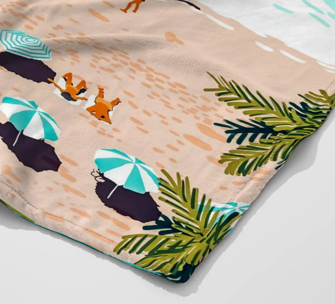 Sogno con colori presi in prestito dal mare coperta in pile da 83oranges