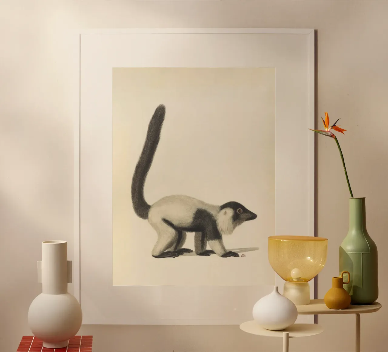 Four Legged Freak #1 poster da vintagebotanics