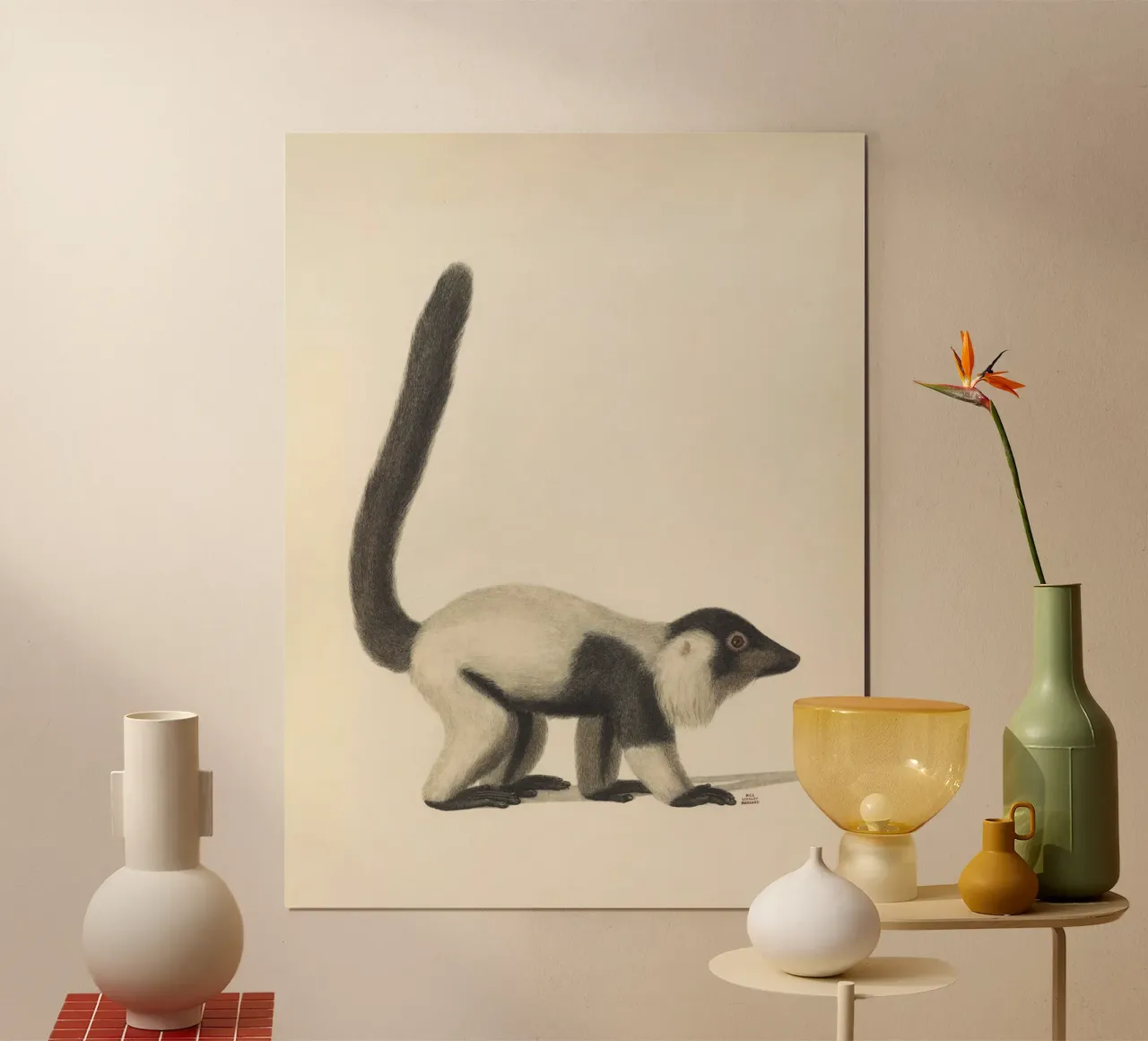 Four Legged Freak #1 poster da vintagebotanics