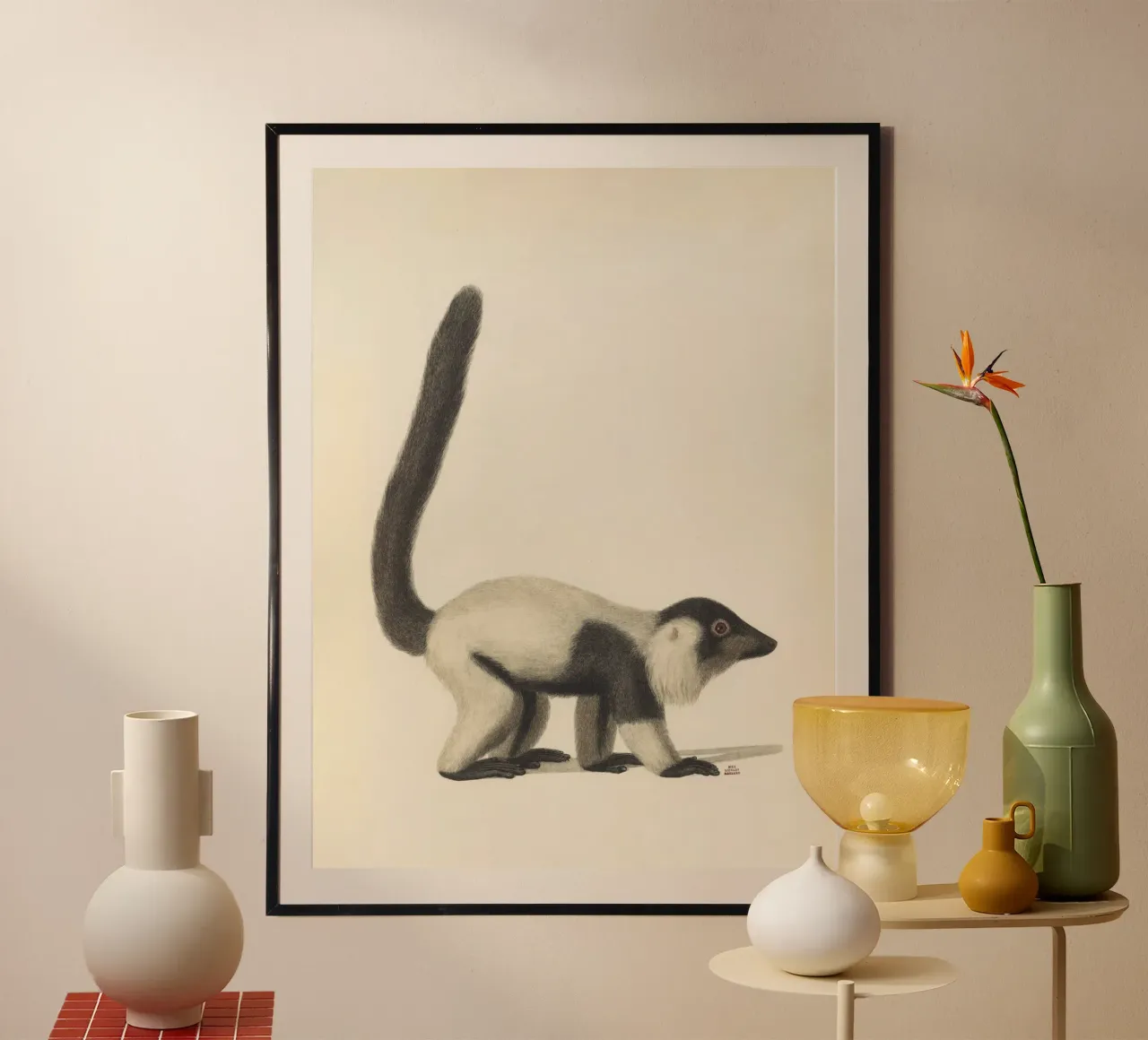Four Legged Freak #1 poster da vintagebotanics