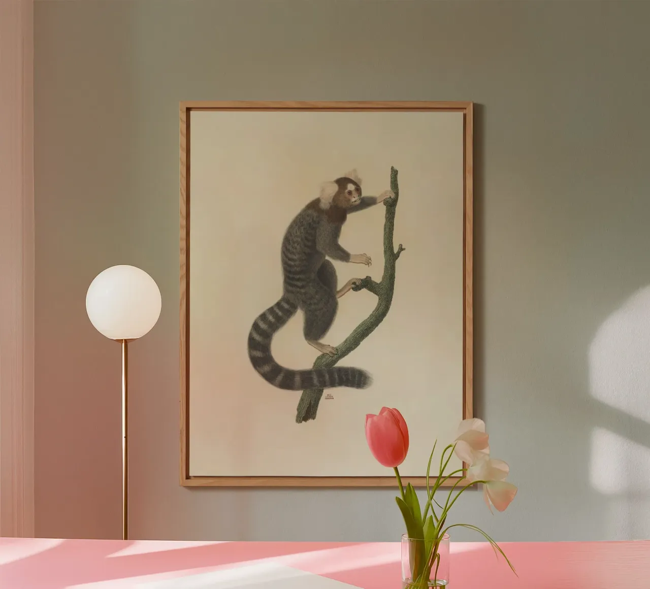 Four Legged Freak #3 alluminio dibond da vintagebotanics