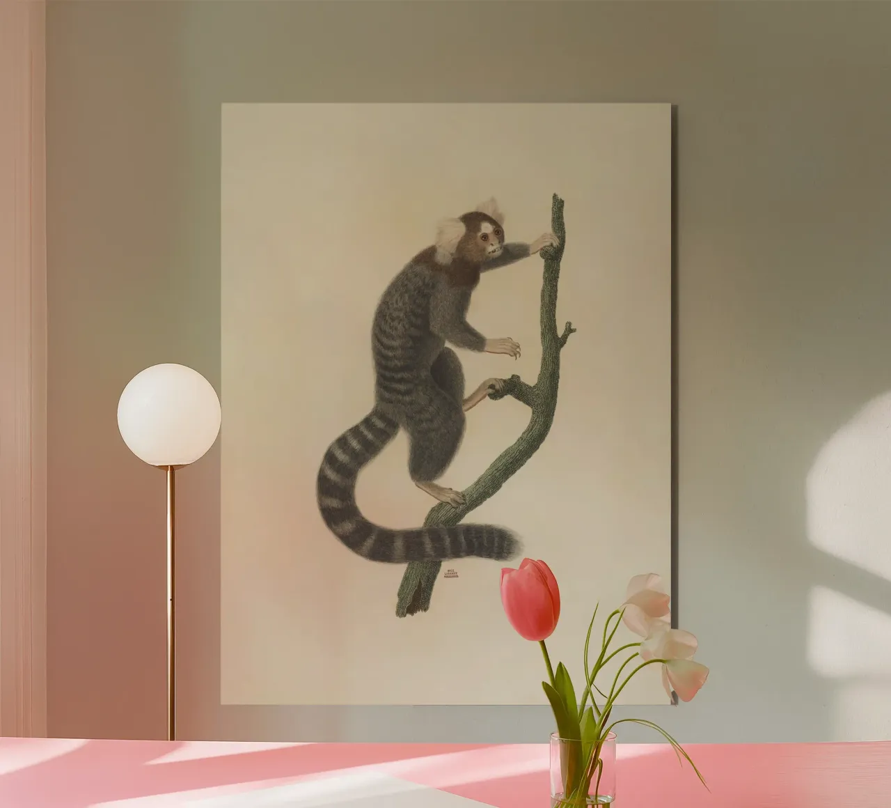 Four Legged Freak #3 alluminio dibond da vintagebotanics