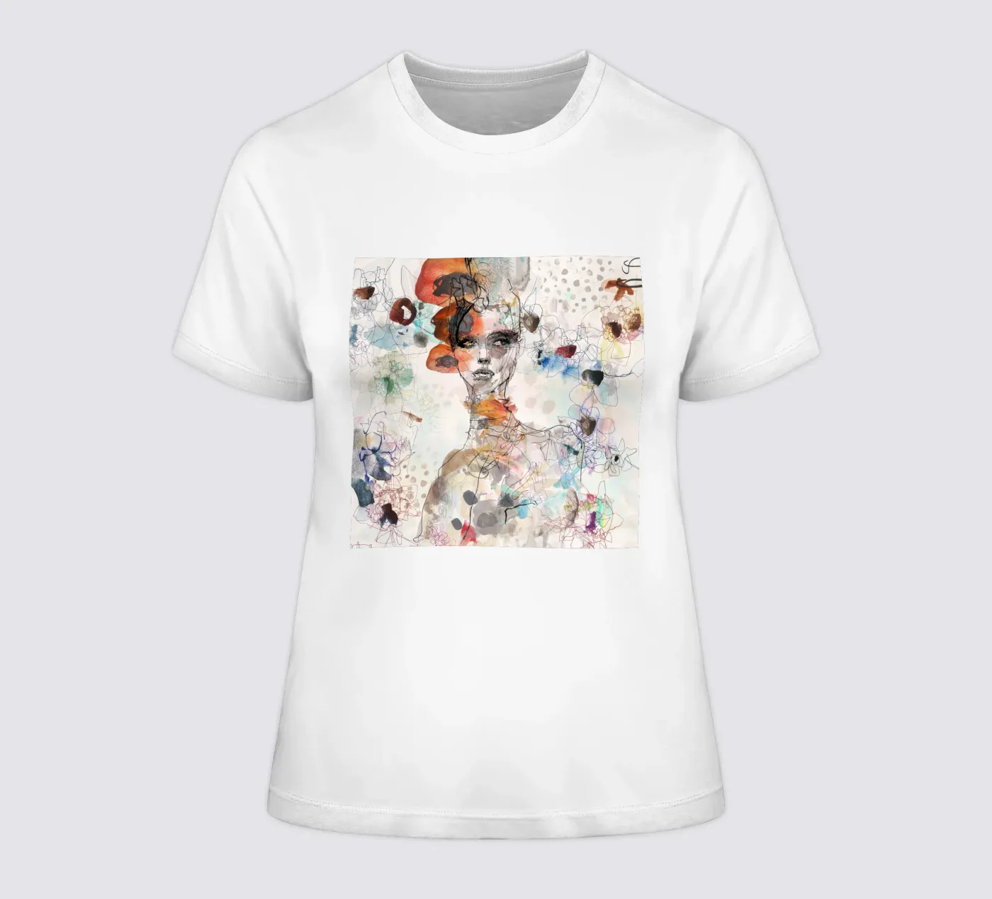 cromatica t-shirt da donna da Giulio Iurissevich